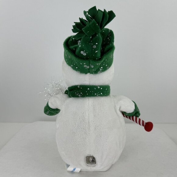 Magic Power Co. Dancing Singing Snowman Plush Toy Christmas Deck the Halls 11" - Picture 4 of 13